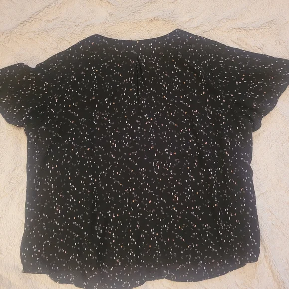 EVRI Confetti Speckled Print Blouse - Picture 6 of 9